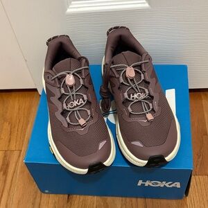 Hoka W transport Brown/purple hiking Sneakers